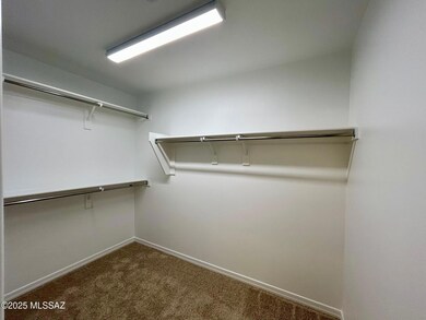 Primary closet
