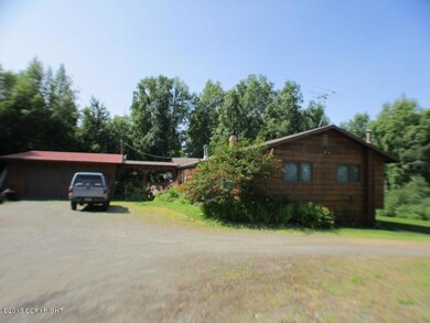 Back of home w-Garage