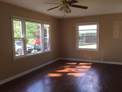 Large windows allow for plenty of sunlight.  All hardwood floors were refinished in 2016.