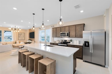 Model Home Design Only. Pictures and furnishings are for illustrative purposes only. Elevations, colors and options may vary. Furniture is for model home staging only.