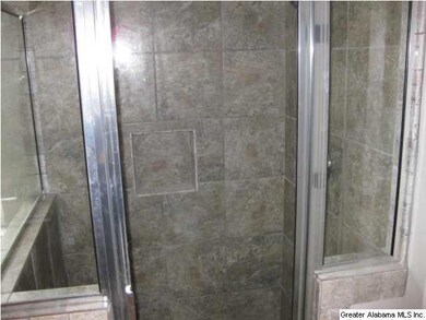 Beautiful tiled master shower!