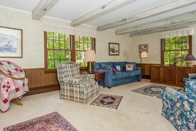 Family room provides casual living...