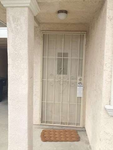 Front Door with security gate.