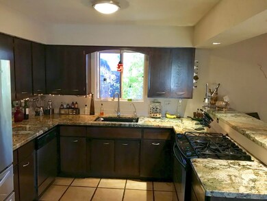 Freshly Painted and Brightened Kitchen
