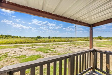 Deck with a rural view