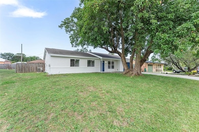 Large front yard