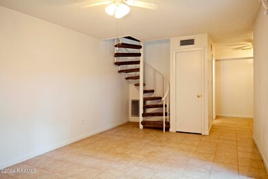 Living Room of Vacant Unit