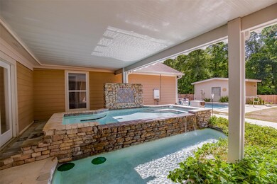 Unwind in the fall and winter in the heated spa wi