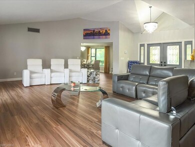 Valuted ceilings and tons of natural light