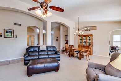 Arches and design features throughout