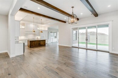 Open floor plan.