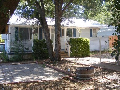 Front of House with Patio