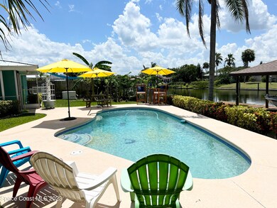 Tropical Pool Area