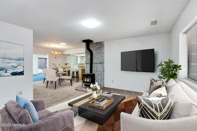 Living room (virtually staged)