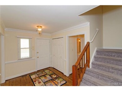 Open Hardwood Foyer