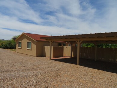 Covered Carport and Front door Entrance