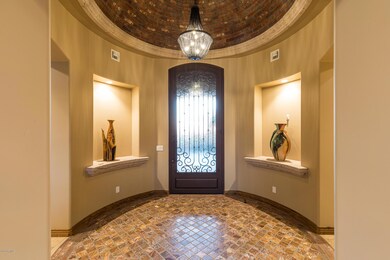 Foyer Alabaster Floor, Brick Dome