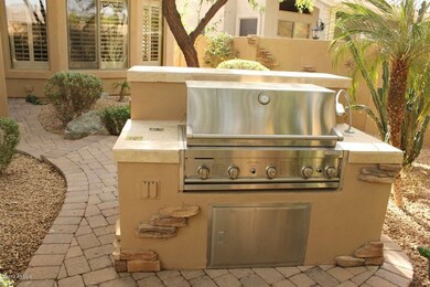 BBQ island with hi-end grill