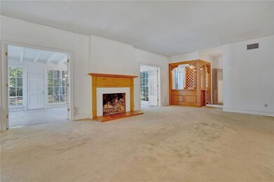 Grand gathering room large enough for a formal eve