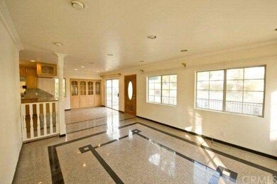 Living room, dining area