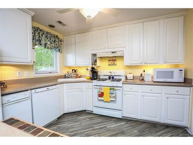 Lots of cabinets and countertops.