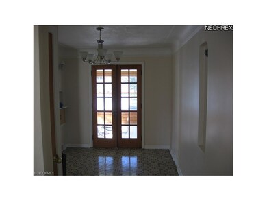 Dining area front view
