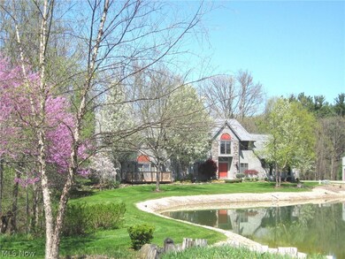 Fantastic setting over the pond