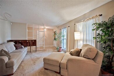 Large formal living room with floor length picture