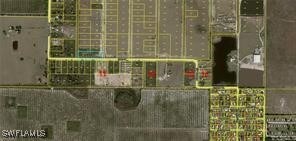 Aerial view of property's location featuring prope