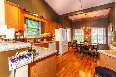 Kitchen with Granite Counter Tops