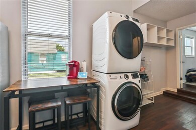 Laundry off the kitchen