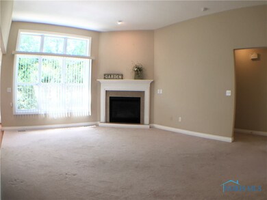Cozy up to the Gas Fireplace