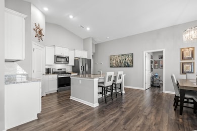 Kitchen featuring appliances with stainless steel 