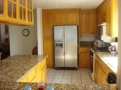 Close up of kitchen.