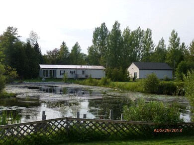 Lagoon area, bldg site on right