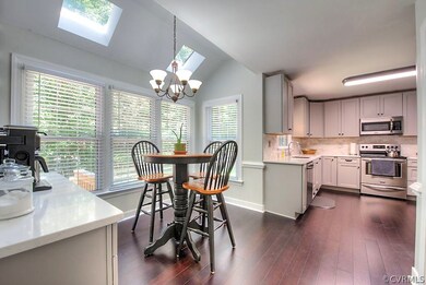 Gorgeous designer kitchen with upgraded cabinetry,