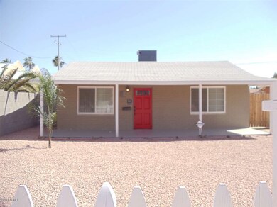 Front of 1533 E. Palm Lane Near Coronado