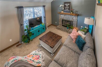 A view of the lovely Great Room for the Kitchen