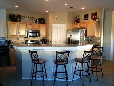 Kitchen. Bar area off kitchen. All stainless steel