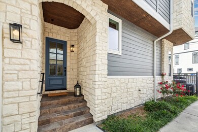 You'll love greeting guests at this charming entry