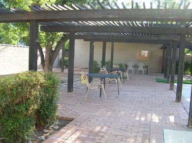 Ramada area around large community pool