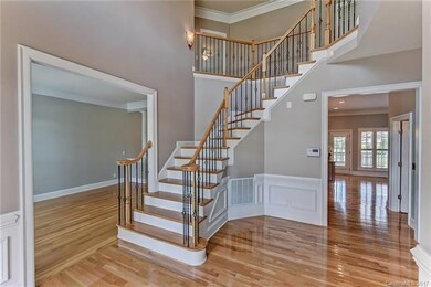 Gleaming hardwoods throughout main level.