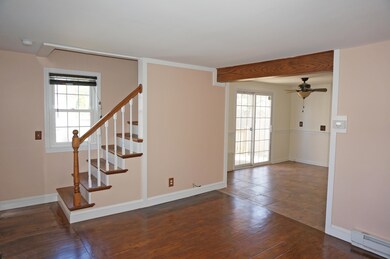 toward dining area