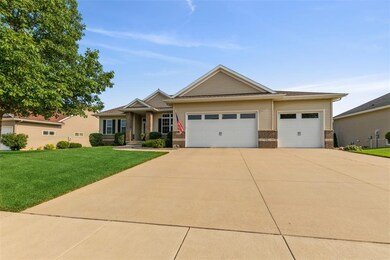 Oversized Deep 3 Stall Garage with High Ceilings