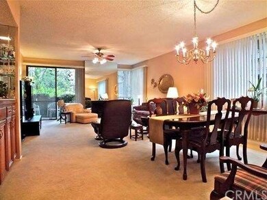 Dining area looking toward the balcony