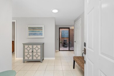 Inviting entryway.