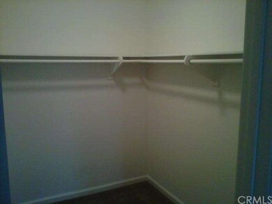 Walk-in master closet