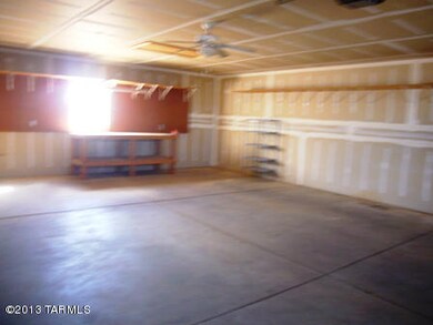 inside garage