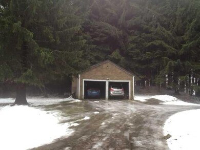 Parking Lot/Garage. 2 car detached garage short di