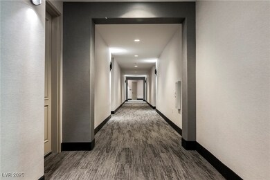 Internal corridor with well-maintained paint, carp